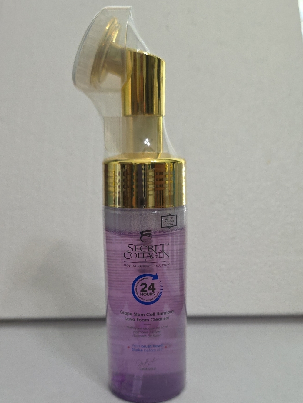 Grape Stem Cell Foam Cleanser - Purple